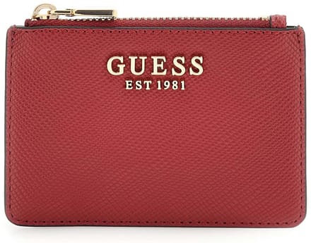 GUESS kaarthouder Laurel II SLG Card Case Garnet rood