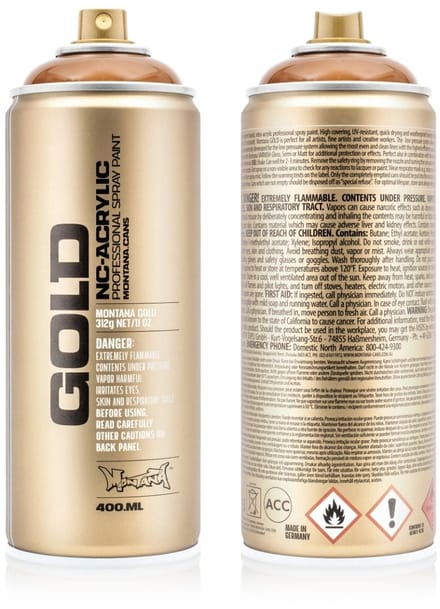Montana GOLD Transparent Hazelnut T8310 spuitbus 400ml