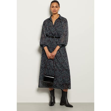 Alchemist Dress Dimitra Midnight Blue Größe: 36 | Blusenkleider Outlet | Damen | Blau