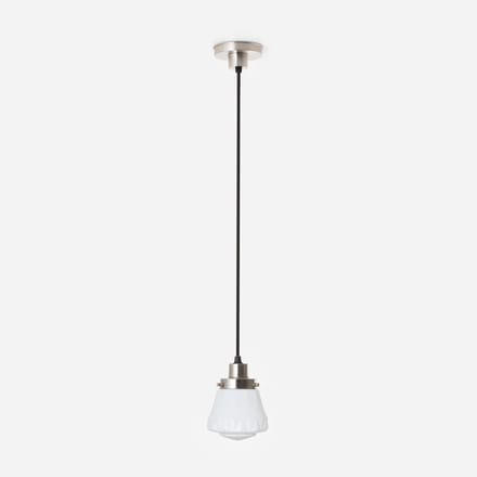 Hanglamp aan snoer Bold 20's Matnikkel - Art Deco Trade
