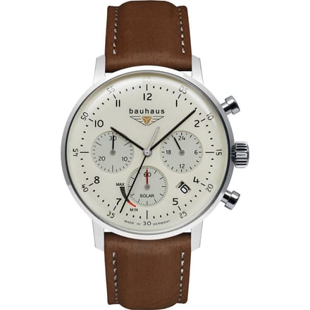 Bauhaus 2086-5 Dessau solar chronograaf horloge