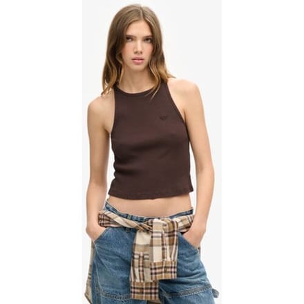 Superdry - Essential Logo Racer hemdtopje - Dames - Vesten