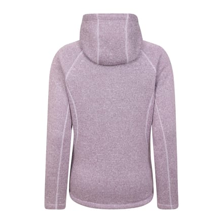 Mountain Warehouse Dames/Dames Nevis Bontgevoerde Full Zip Hoodie (Paars)