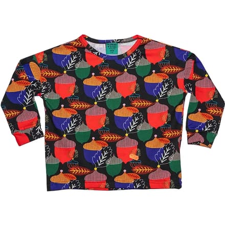 Meisjes-T-shirt met lange mouwen Raspberry Republic Acorns
