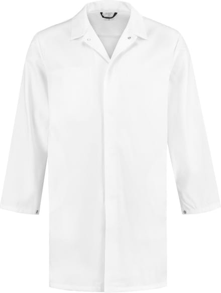 Yoworkwear Food stofjas (lang) - wit - maat S