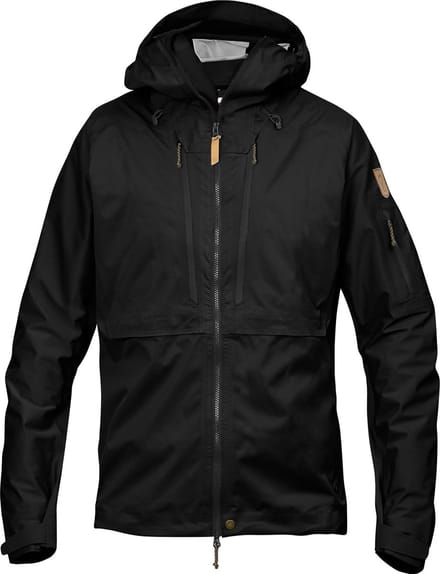 Fjallraven Keb Eco Shell Jas - Heren - Black - S