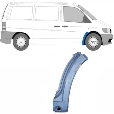 Reparatiepaneel voorste spatbord voor Mercedes Vito I W638 1996-2003 / Rechts