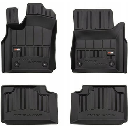 FROGUM Jeep Grand Cherokee WK2 - Automatten - 3D Rand - Versterkt - Geurloos