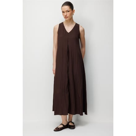V-hals Maxi Jurk