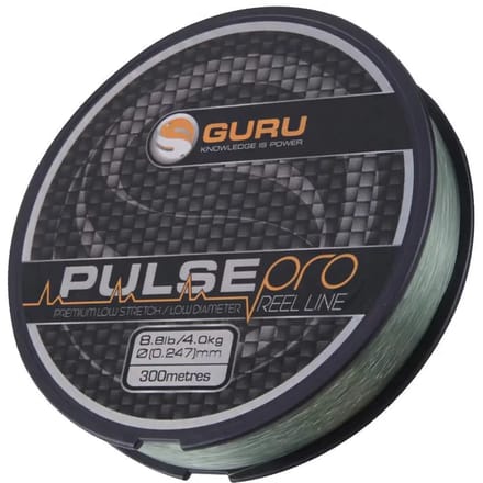 Guru Pulse Pro - Nylon Vislijn - 8.8lb - 0.24mm - 300m - Groen