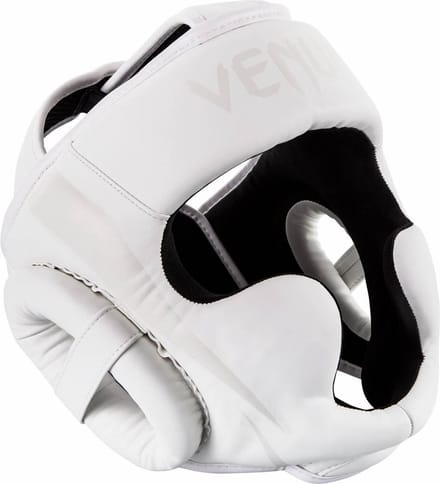 Venum ELITE Headgear Kickboks Hoofdbeschermer Wit