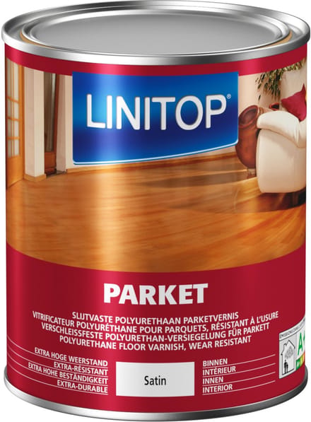 Polyurethaan parketvernis LINITOP PARKET Kleurloos (li280) 0.75 liter
