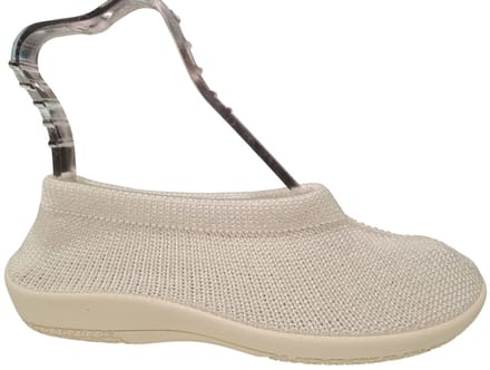 Q Fit Julia Witte Dames Pantoffels - Wit - 41