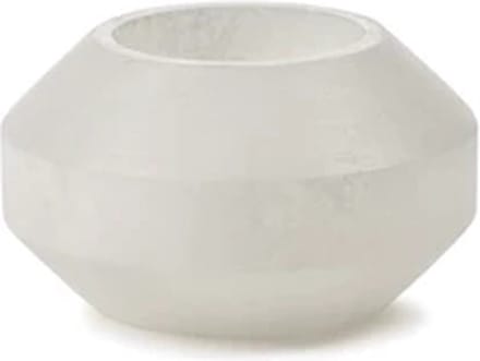 Serax Marie Michielssen theelichthouder D10.5cm H6cm albast wit