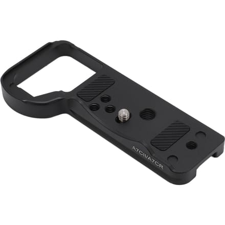 Camera Snelkoppelingsbasisplaat Aluminiumlegering Statiefbevestiging Camera Montagebeugel voor A7C2 A7CII black