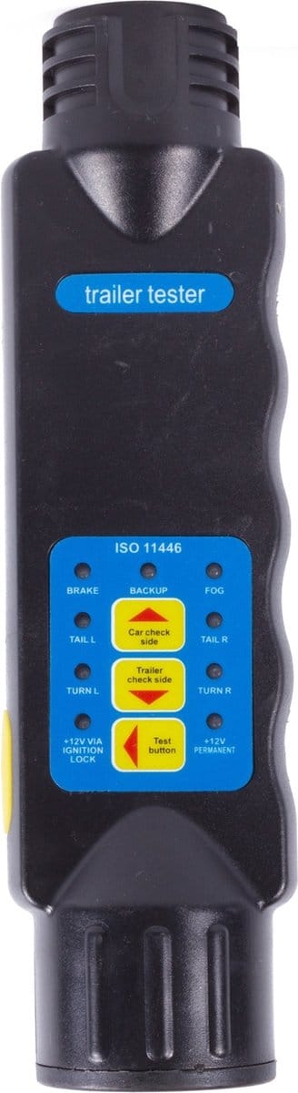 Benson 13-polige trailer aansluiting tester - 12 volt - veelzijdig en eenvoudig in gebruik