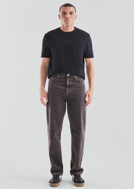 Losse rechtlopende jeans QS