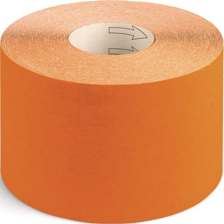 Schuurpapierrol 115mm K.100 v.Hout/Verf Korund TECWERK