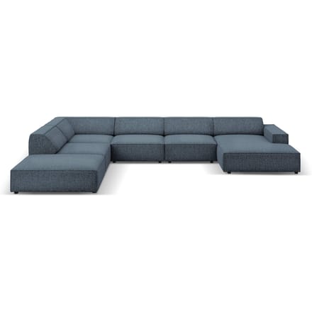 7-zitshoekbank Jodie links chenille | Micadoni Limited Edition