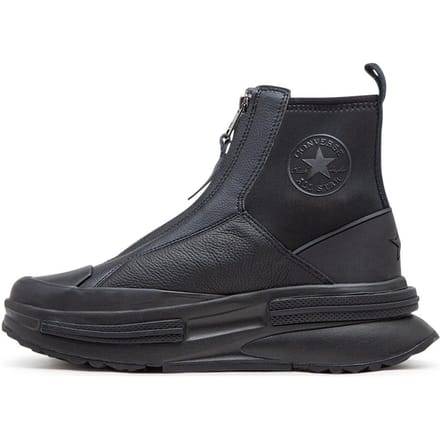 Converse Run Star Legacy Chelsea Boot CX Triple Black Unisex Sneakers A04697C 43 gray