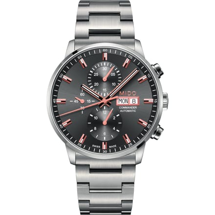MIDO Commander M0164141106100 Commander Chronograph Horloge