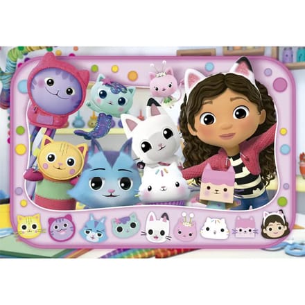Clementoni - Puzzel - 60 Stukjes - Gabby's Poppenhuis - Kinderpuzzel - Vanaf 4 Jaar