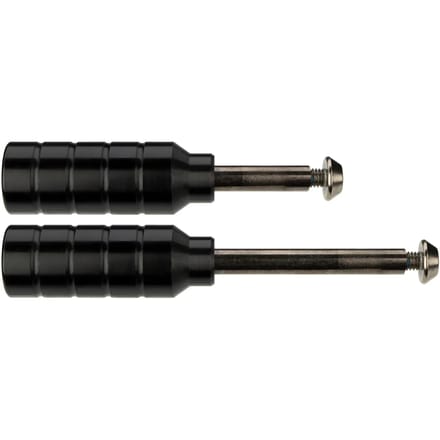 Black Dragon - Stuntstep Peg Set - Zwart/Zilver - Aluminium/Staal