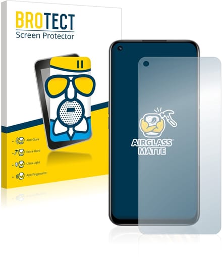 BROTECT - Screenprotector voor realme 8i - Folie Beschermfolie Beschermglas matte