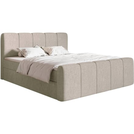 Boxspring Chloe 200x200 chenille met opbergruimte | NADUVI Collection
