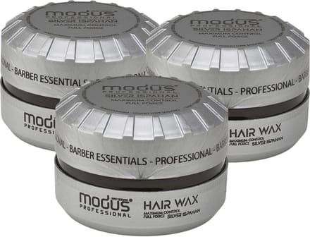 Modus - 3- pack Maximum Control Silver Ispahan Hairwax - 150ml
