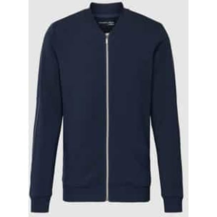 Relaxed fit sweatjack met ritssluiting