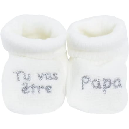 Babyslofjes Trois Kilos Sept Tu Vas Etre Papa