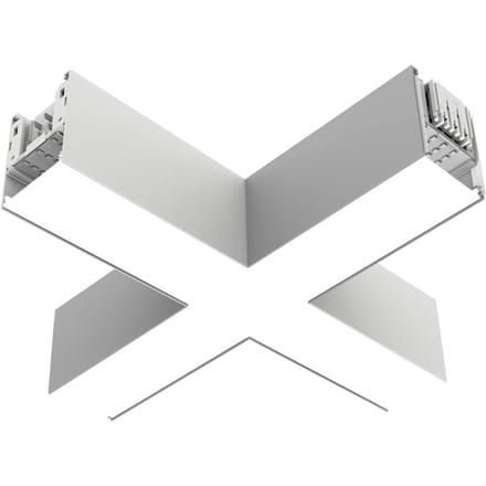 The Light Group SLC LED-hoekmodule Click X, wit, DALI, Ra90, IP20