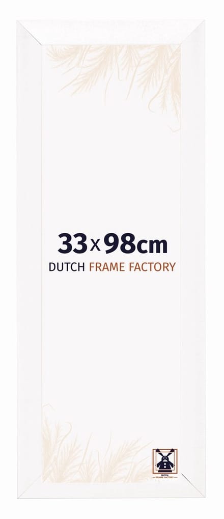 Fotolijst 33x98 cm - MDF - Wit Mat - Praag