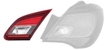 VanWezel 3804938 - Verre intérieur feu arrière droit pour Opel Corsa e de 10/2014 à 2019