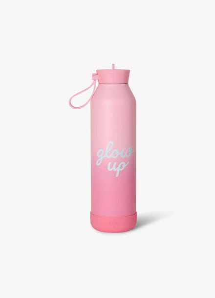Citron Glow Up Thermo Drinkfles - 500ml - Ø6xH24cm - Pink/Pink
