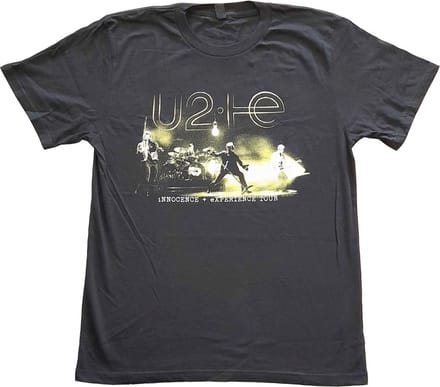 U2 - Stage Photo Heren T-shirt - L - Zwart