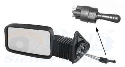 VanWezel 4039813 - Rétroviseur complet gauche pour Peugeot 309