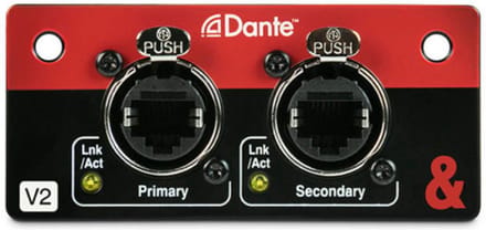 Allen & Heath M-SQ-DANT64-AX Module SQ/AHM64 V3 Dante Card - Accessoire voor mixer