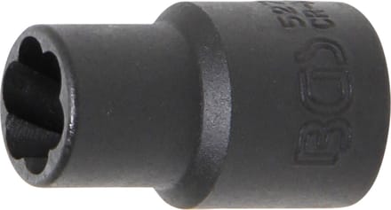 BGS Spiraalprofiel-dopsleuteldop / schroefuitdraaier 3/8 10 mm