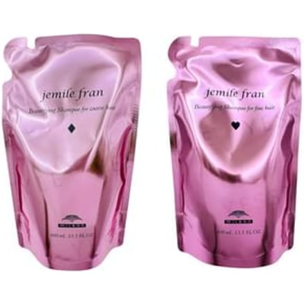 MILBON - Jemile Fran Beautifying Shampoo For Coarse Hair - 400ml Refill