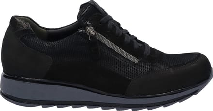 Durea sneaker art. 6263 685 9837 H leest zwart maat