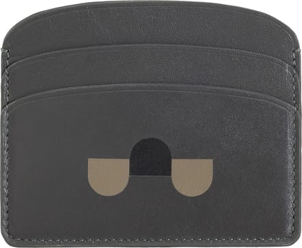 DuDu Boracay Kredietkaart etui Leer 10 cm - 4 Sleuven - anthracite mosaic