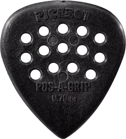 Pickboy GP37-070 0.70mm Carbon/Nylon Plectrums Voor Elektrische Gitaar Set Van 50 Stuks