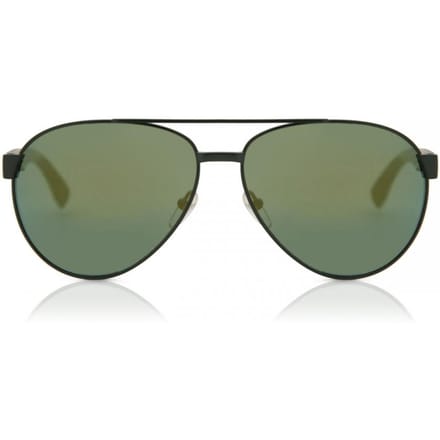 Lacoste Aviator unisex matgroene groene spiegel zonnebril