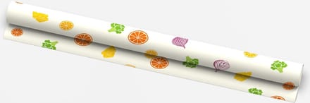 Bee's Wax - Bijenwas Rol Fruit & Vegetable - Biologisch Katoen - Wit