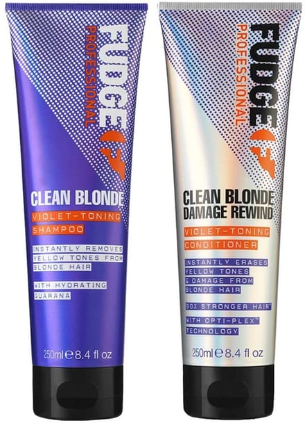 Fudge Clean Blonde Violet Shampoo en Conditioner Duo Pack - 2 x 250 ml