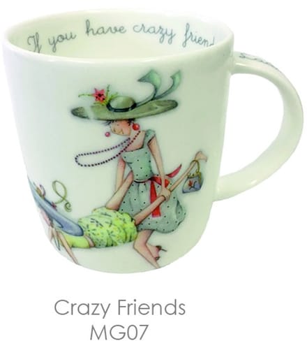 Mok 380 ml - Crazy Friends - Berni Parker