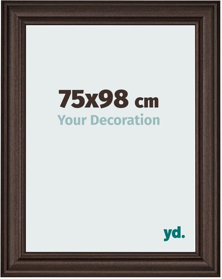 Your Decoration - Fotolijst 75x98 cm - MDF - Eiken Donker - Lazio