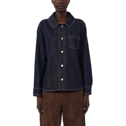 S Max Mara Overhemden Denim medium